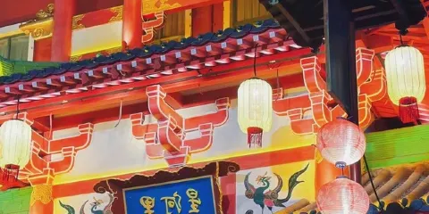 星河裡唐宮夜宴實景文化主題街區