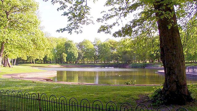 Main Fishing Lake Newsham Park