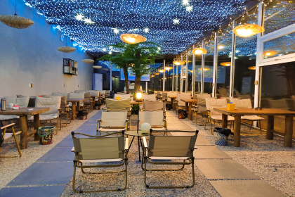 中卫腾格里沙漠觅定星凡国际露营酒店·露营风餐厅