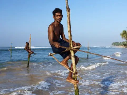 科格勒高蹺漁民