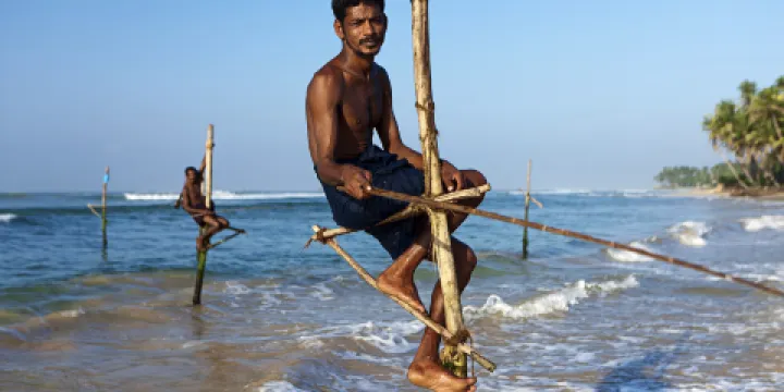 科格勒高蹺漁民