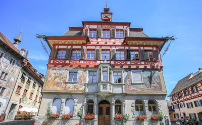 House Painted with Frescoes