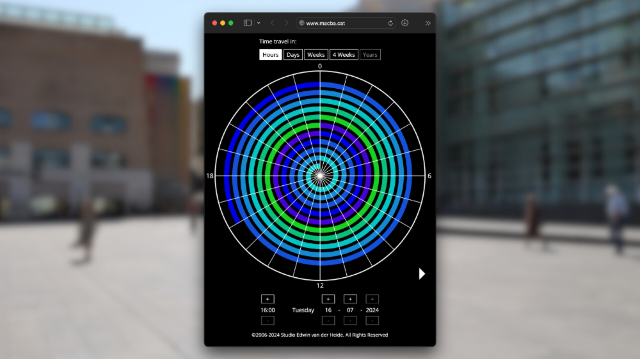 Spiral of Time – Plaça dels Àngels – MACBA | Barcelona Museum of Contemporary Art
