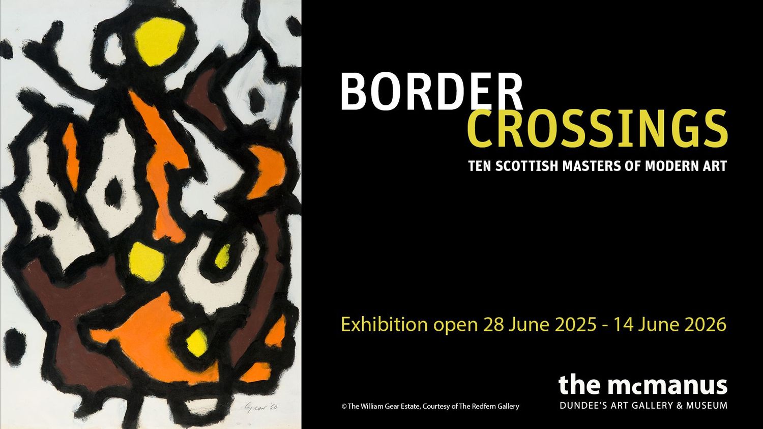 Border Crossings: Ten Scottish Masters of Modern Art | The McManus: Dundee's Art Gallery & Museum