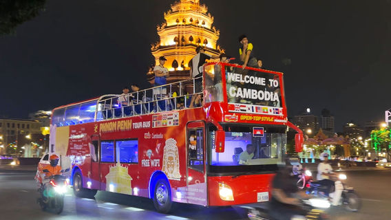 Phnom Penh City Tour Bus Hop on & Hop off