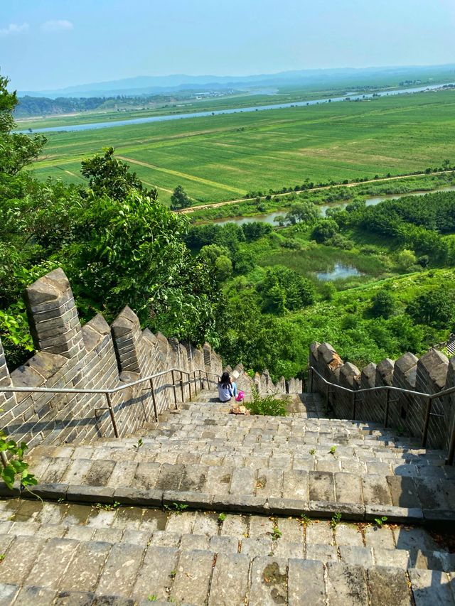 Hushan Greatwall in Dandong, Liaoning