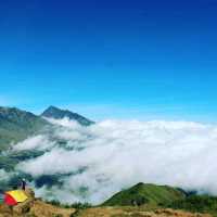 Camping on Pergasingan Hill