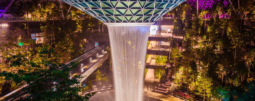 Singapur Changi Flughafen