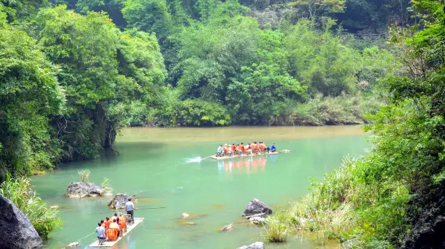 Rafting in Shaoguan