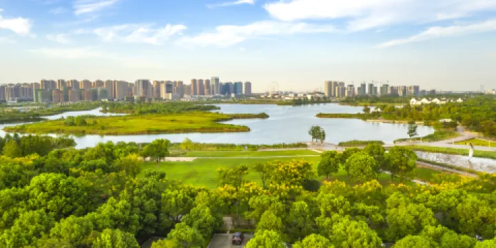 杭州灣新區觀塘湖公園