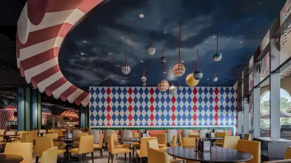 珠海長隆度假區馬戲飯店美食券成人票(標準票)(美食小鎮自助餐早/午/晚)