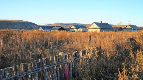 Beihong Village attraction in Mohe