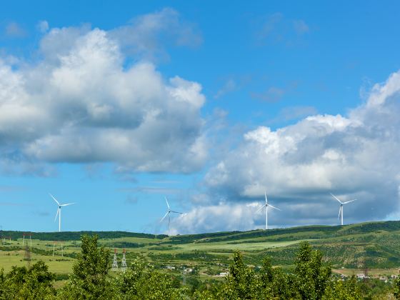 Windmills at Yudaokou Pasture