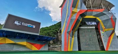 Leye Rock Climbing Base