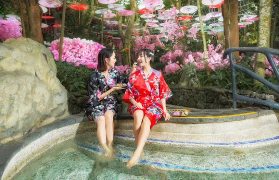 海口觀瀾湖火山温泉谷門票2人