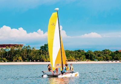 中国海南海花島ツインビーチ