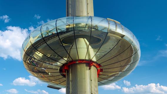 Brighton Pier + Seven Sisters National Park + British Airways i360 Observation Tower one-day tour