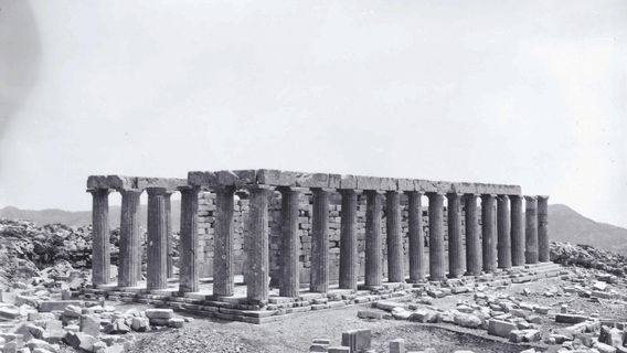 Temple of Apollo Epicurius at Bassae of Phigaleia
