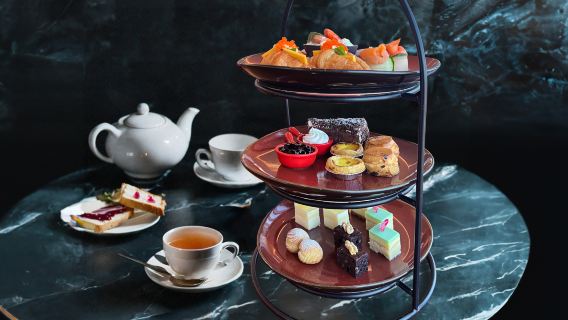 澳門皇冠假日飯店【藍灣全日餐廳】下午茶（攜程玩樂）