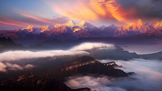 Niubei Mountain Sunrise