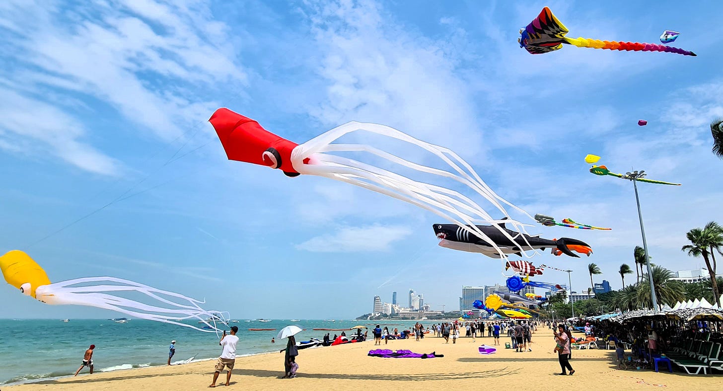 เทศกาลว่าวนานาชาติ พัทยา 2026 | พัทยา