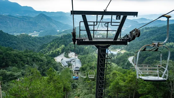 天柱山索道