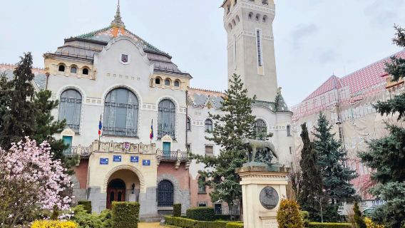 The Palace of Culture in Târgu Mureș