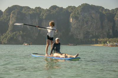 Paddleboarding in Krabi