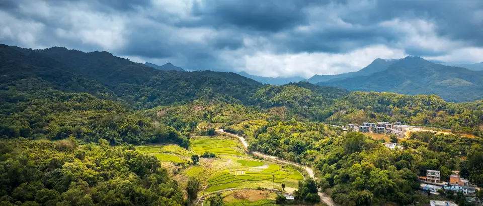 2_Tropic Rain Forest Scenery Spot of Five Finger Mountain