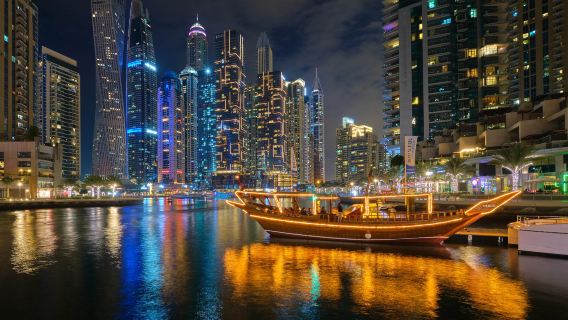 Dubai Creek Night Cruise
