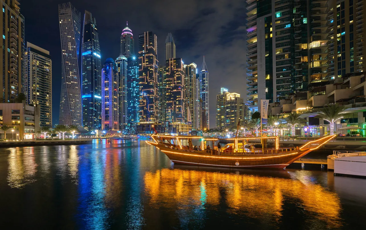 1_杜拜河遊船夜遊