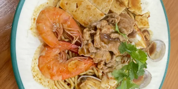 有福沙茶麵·海鮮撈麵·爆漿榴蓮三明治（汕尾店）