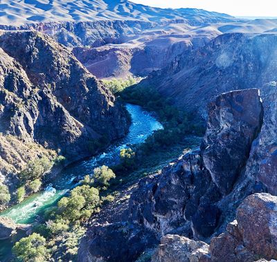 Charyn Canyon view point