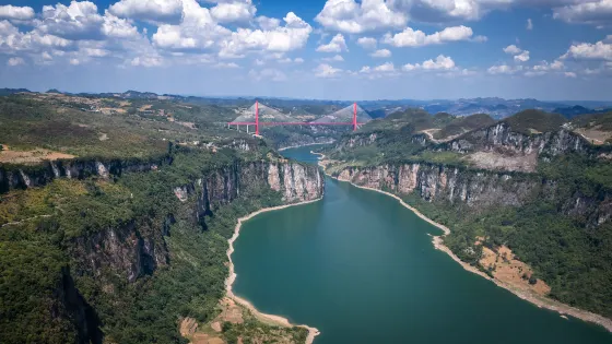 烏江源百里畫廊化屋風景區
