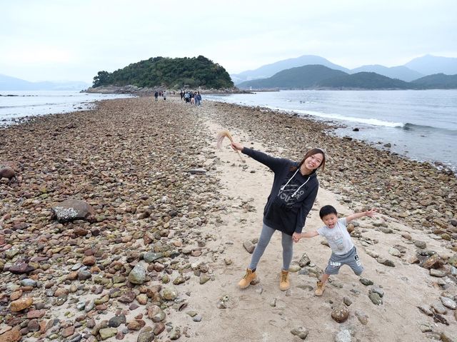 #橋咀島 #世界地質公園，沿途風景太太太美