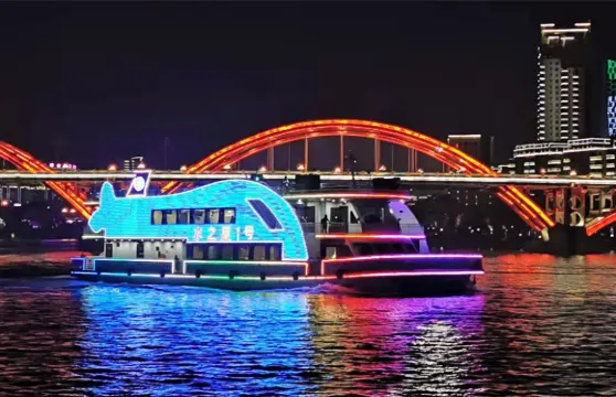 廣西柳州水之星遊船（東堤碼頭）+百里柳江旅遊景區夜遊【多航班快速出票+柳州夜遊（東堤旅遊碼頭出發）】
