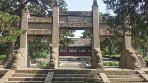 Mongolian Royal Mausoleum in Harqin Right Wing