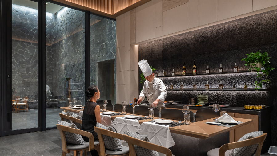 溧陽澗谷溫德姆至尊豪廷溫泉飯店·鐵板燒餐廳