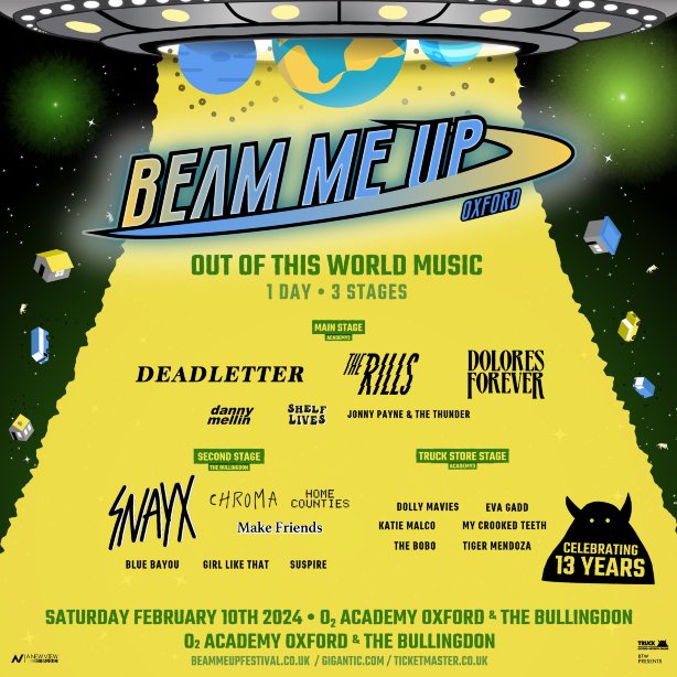 【英國牛津】Beam Me Up 2024音樂節 | 牛津