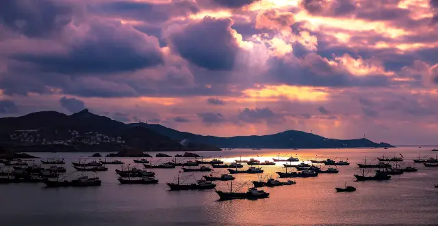 Sunrises in ZhouShan