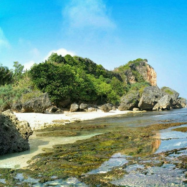 Peaceful Pringjono Beach