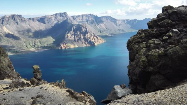 Heaven Lake on Changbai Mountain