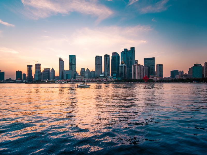 青島海浜景観地