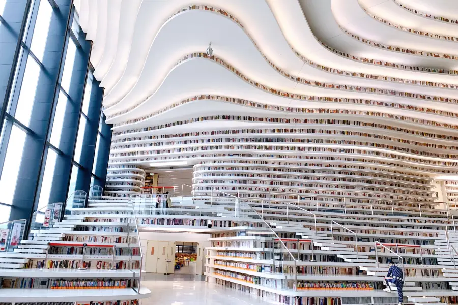 天津浜海図書館