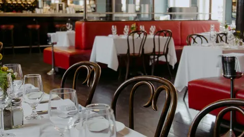 The Dining Room at Fallon & Byrne in Dublin