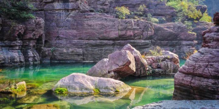 焦作市雲台山風景名勝區-紅石峽