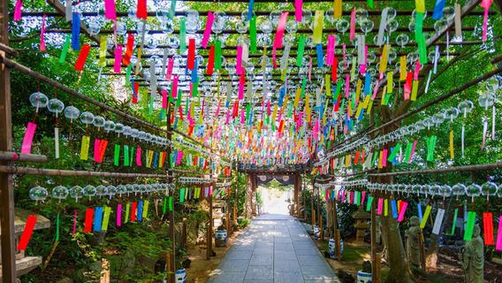 Nyoirin-ji Wind Chime Festival