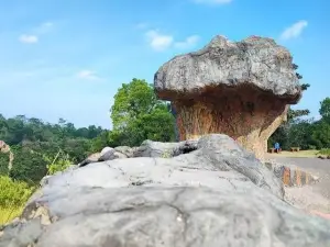 Lava Merapi and Alien Stone