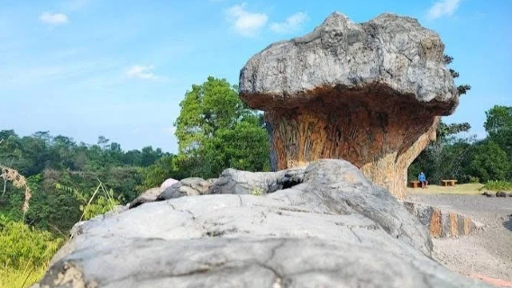 Lava Merapi and Alien Stone