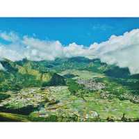 Trekking up Pergasingan Hill